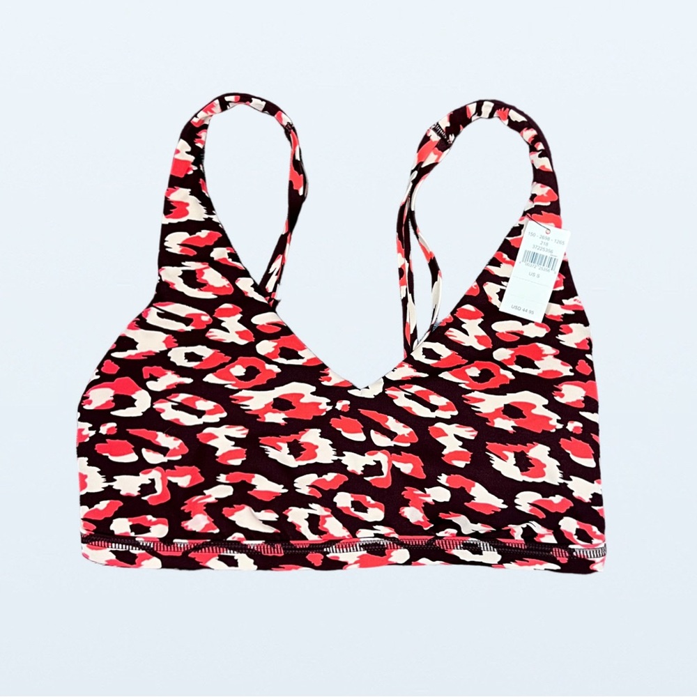 NWT Offline by Aerie Leopard Print Sports Bra, Size Small